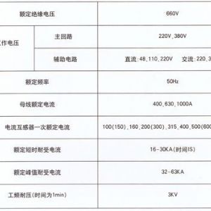 PJ1-0.38D低压电能计量柜