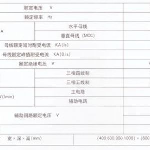 GCS低压抽出式开关柜